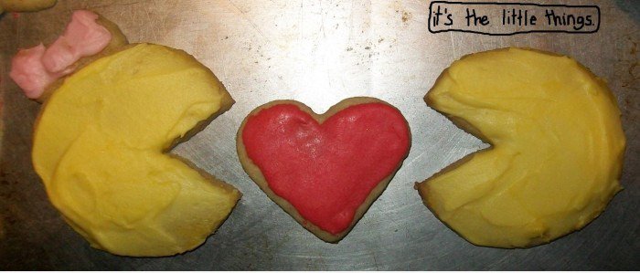Pac Man Cookies Ich habe für meinen Freund