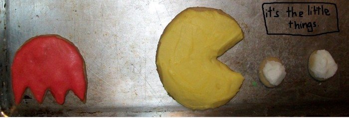 Pac Man Cookies Ich habe für meinen Freund