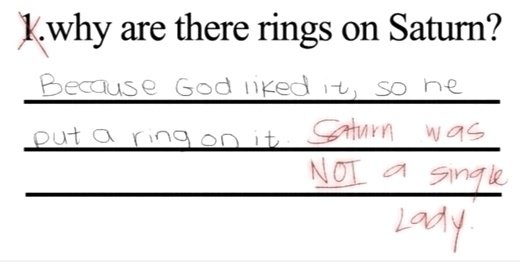 Warum gibt es Ringe auf Saturn?