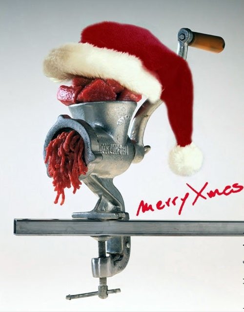 Eine Weihnachtskarte für diejenigen, die nicht wie Weihnachten
