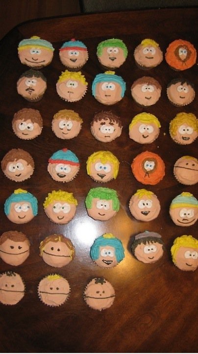 South Park Cupcakes