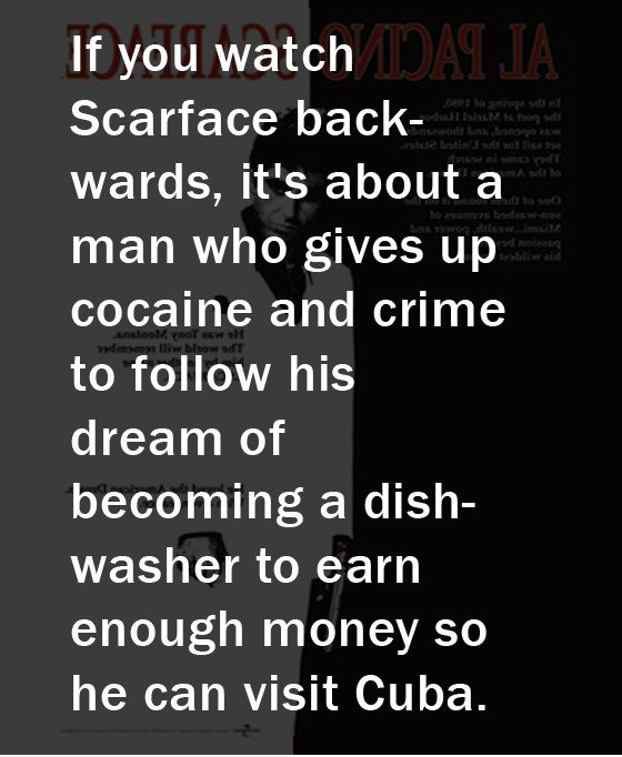 Scarface hinten
