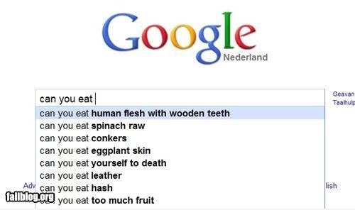 Autocomplete Me: Kann man essen ...