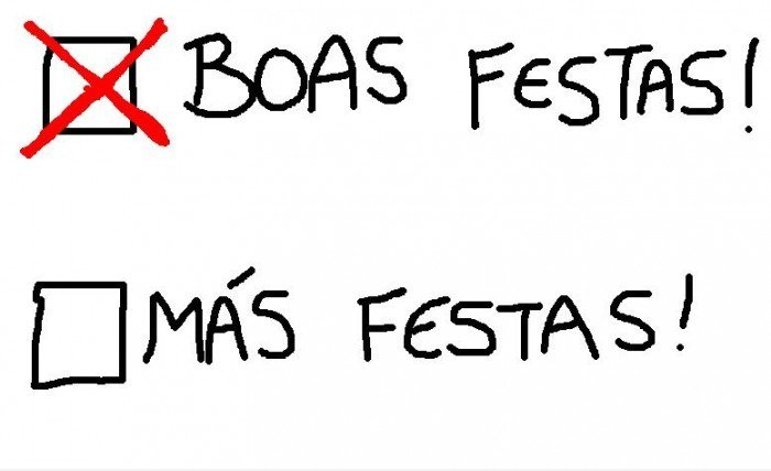 Meu voto de Boas Festas