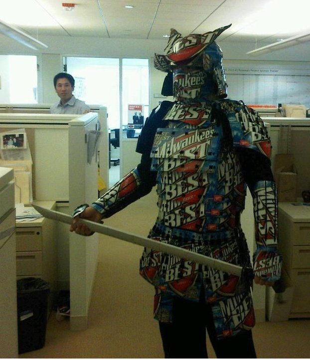 Milwaukee besten Samurai Outfit