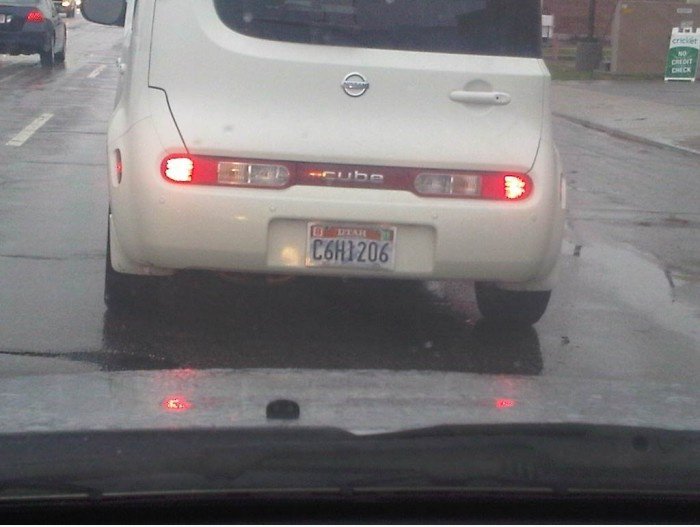 Sah dieses Nummernschild heute, jetzt, dass ist meine Art von Mädchen.