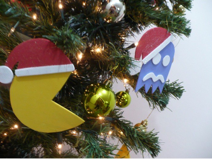 Pacman Xmas (made by me <3)