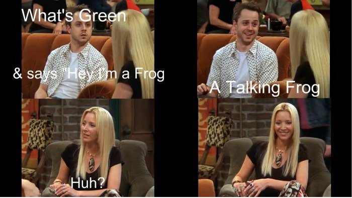 Ein sprechender Frosch