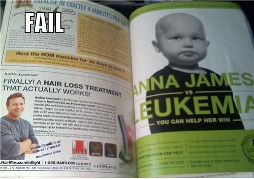 AD Juxtaposition FAIL