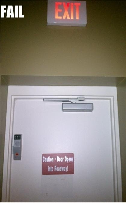 Emergency Exit FAIL