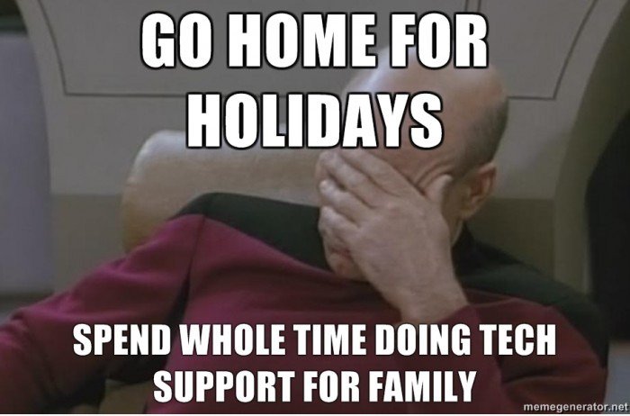 Gehen Sie nach Hause für den Urlaub!