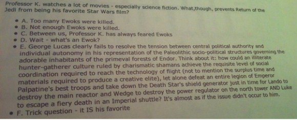 Extra Credit Frage