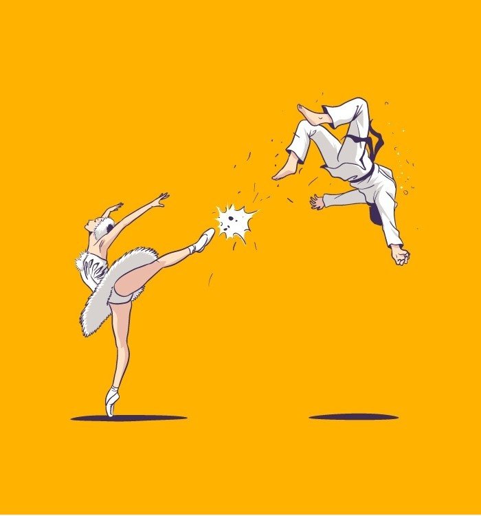 Ballet vs Karate
