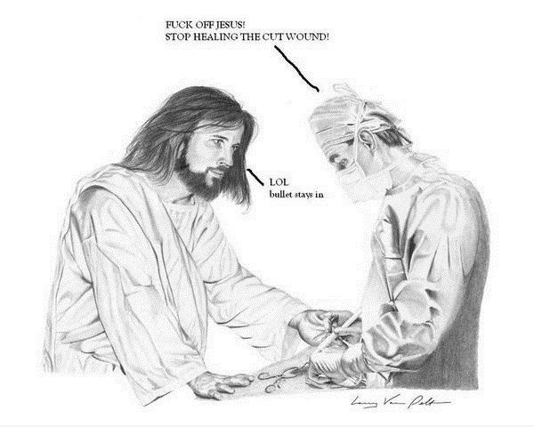 A ** hole jesus