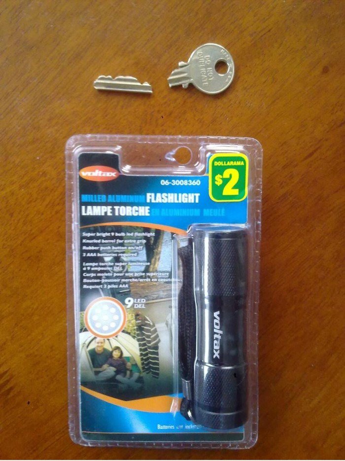 Ich brach mein Schlüssel, wenn ich diese Kunststoff-Verpackung öffnen versucht ...