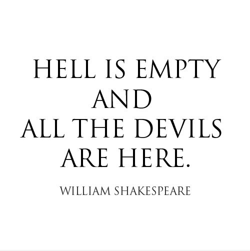 Hell Is Empty