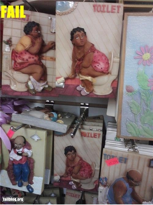 Badezimmer Knick Knack FAIL