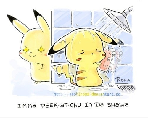 Imma peekachu