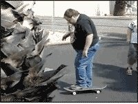 Skateboardfahren