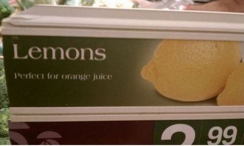 Orange Juice FAIL