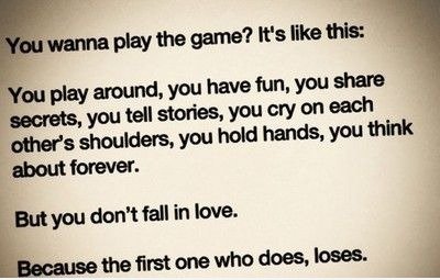You Wanna Play The Game?