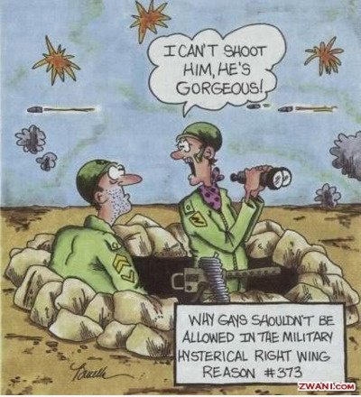 Deshalb Homosexuell sind nicht im militärischen erlaubt