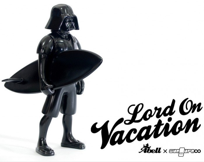 Herr im Urlaub