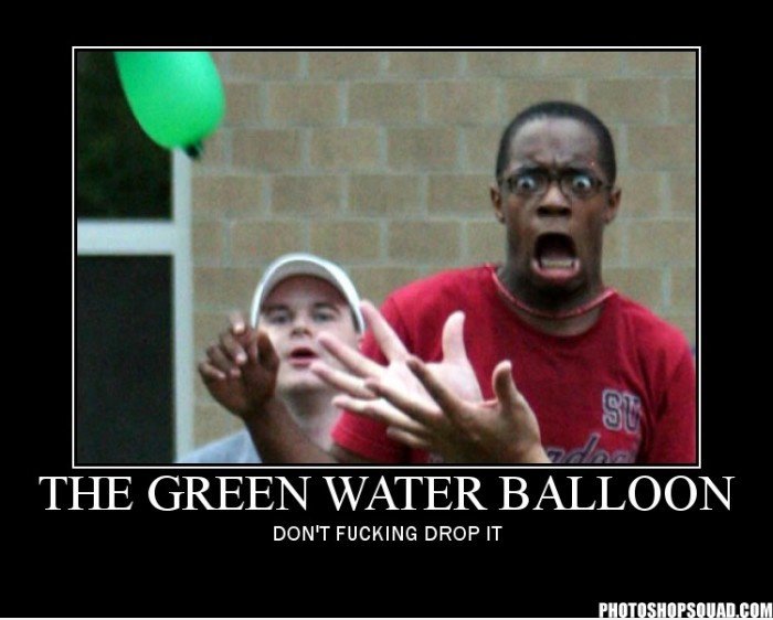 Green Water Balloon