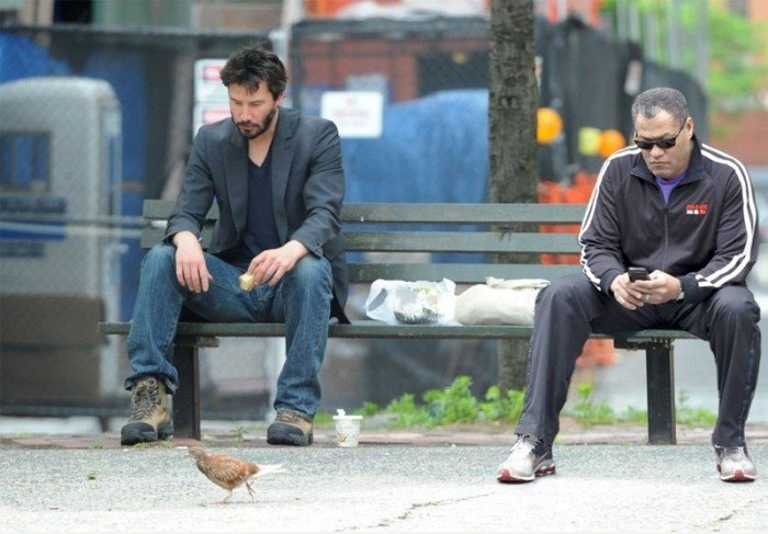 Sad Keanu, traurig laurence