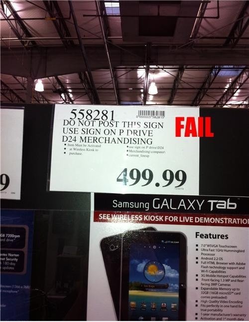 Nach Anleitung FAIL
