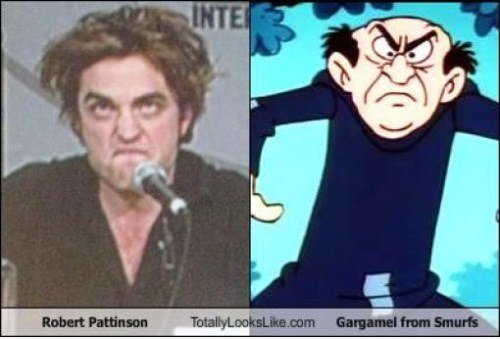 Er ist hässlich wie gargamel