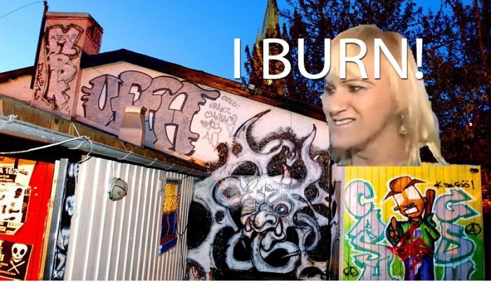 Ich brenne!