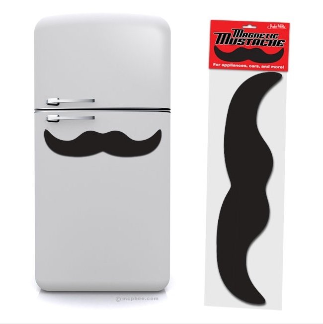 Mustache Jumbo Magnet