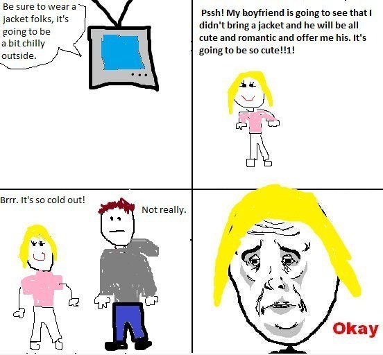 GF got owned