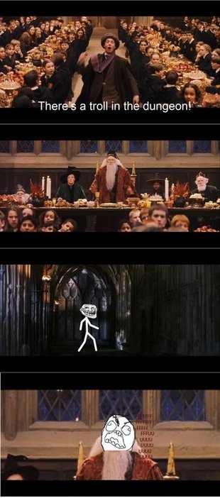 Es ist ein Troll im Kerker