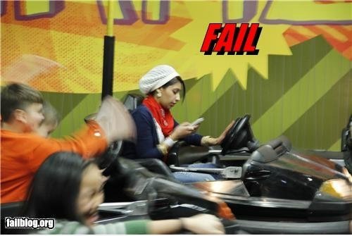 Texting While Driving FAIL