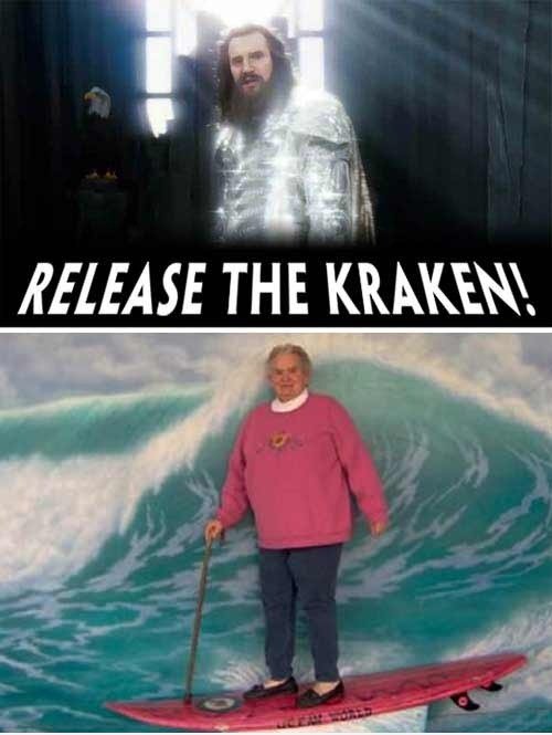 Geben Sie das Kraken!
