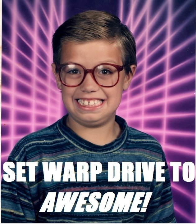 Warp-Geschwindigkeit: Awesome