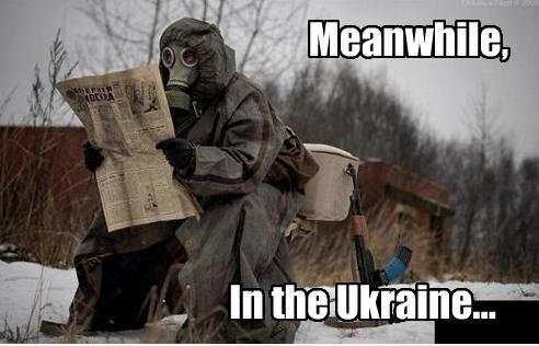 Inzwischen in der Ukraine ...