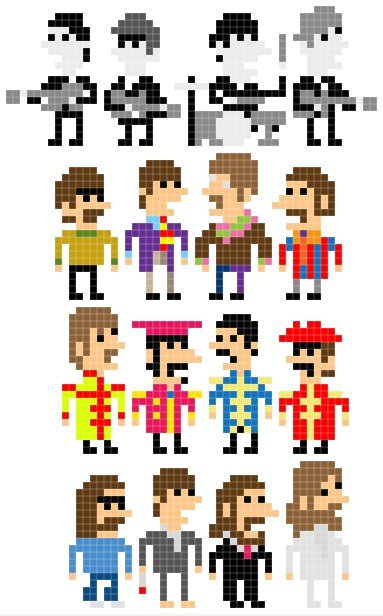 Die Pixel Beatles