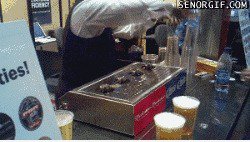 Beers aus der unten gefüllt. gif