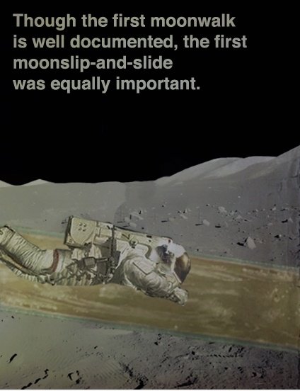 Der erste Moonwalk