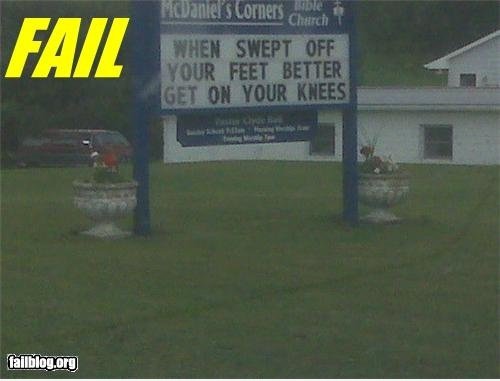 Kirche Marquee FAIL