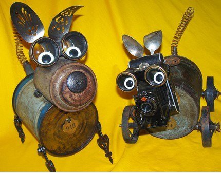 Steampunk Hunden
