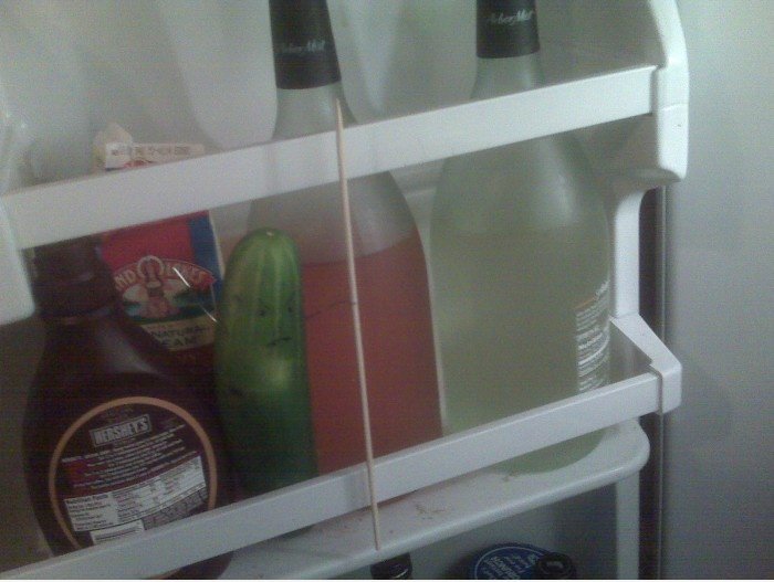 Jemand in den Wein bekommen, so dass ich eine Wache auf sie ...