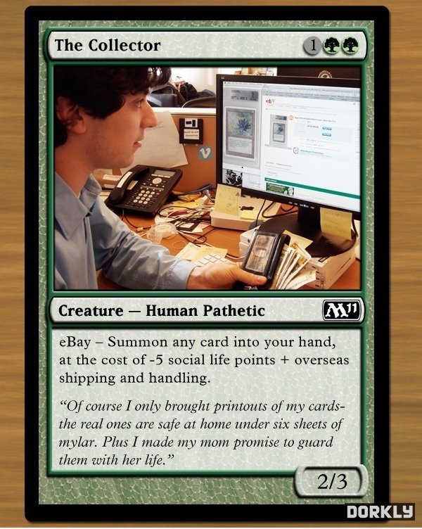 Magic Cards auf Menschen, die Magic Spielen Basierend: The Collector