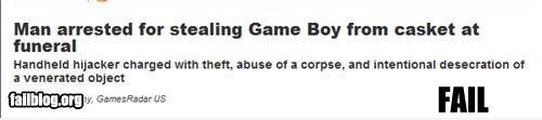 Theft FAIL