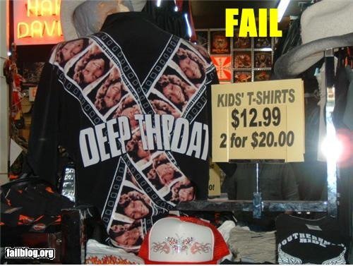 Entsprechende T-Shirt FAIL