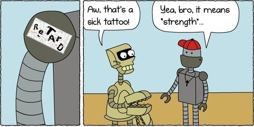 Das ist eine kranke Tattoo!