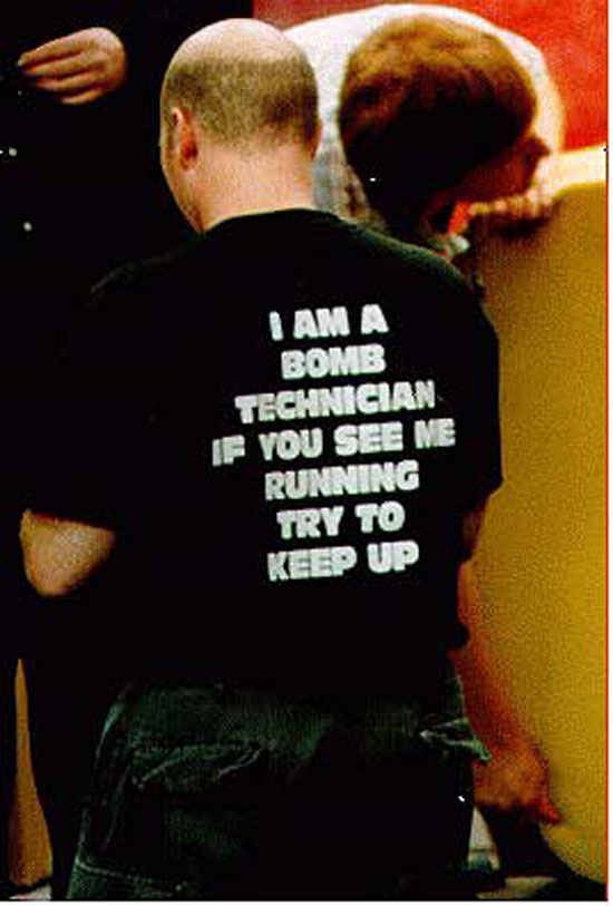 ich bin ein bomben spezialist tshirt